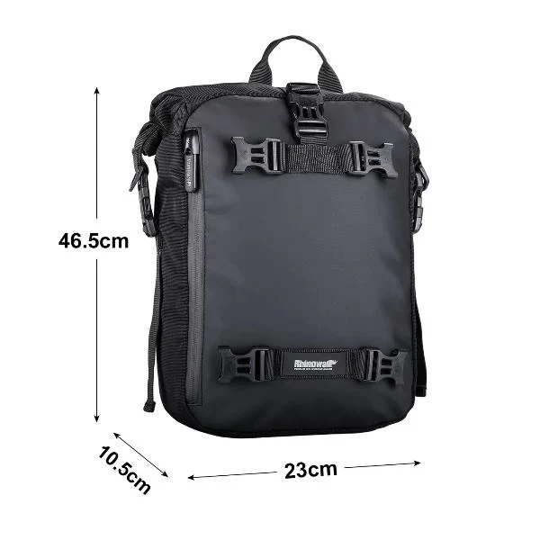 Rhinowalk 20L Motorcycle Saddle Bag Motopack Tail Bag for Outdoor Touring (MT21620) - Image 4