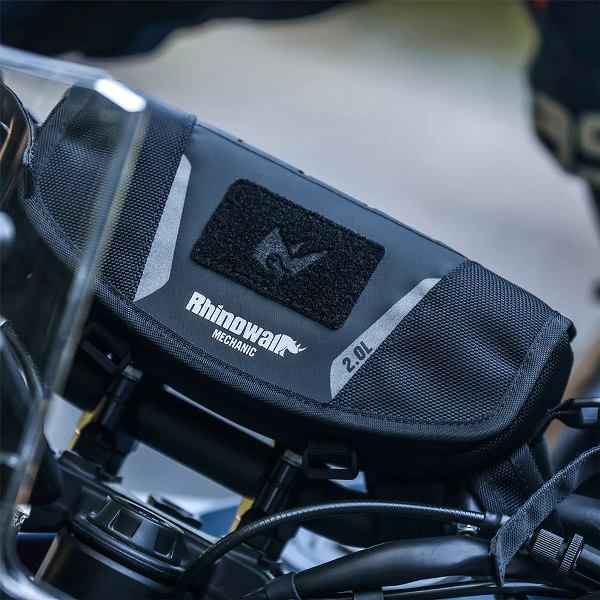 Rhinowalk 2L Motorcycle Handlebar Bag Versatile Secure Waterproof for Adventure Riders Off-Road & ADV Mounting (MJX2010) - Image 7