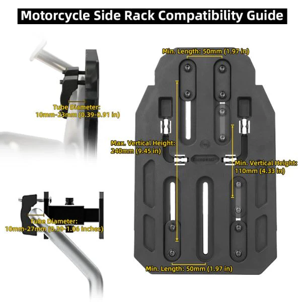 Rhinowalk 35L Motorcycle Quick Release Side Pannier Bag - MJX2004 - Image 9
