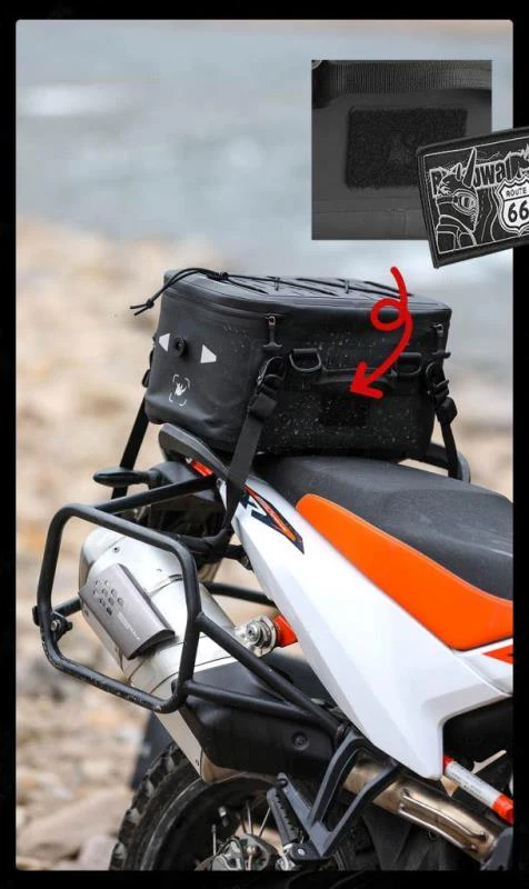 Rhinowalk Extended Waterproof Touring Bag for Side Case-MFT2306BK - Image 5