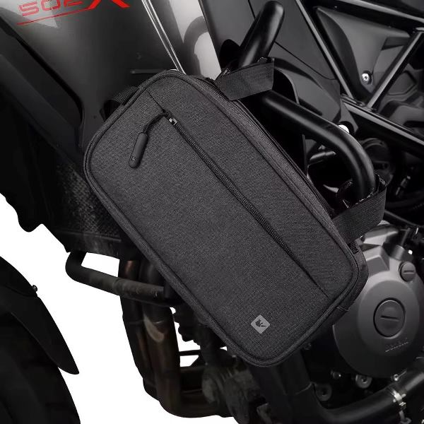 Rhinowalk Motorcycle Bag Rear Seat Tool Used Saddlebag (X21921) - Image 2