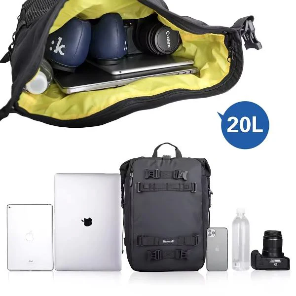 Rhinowalk New 30L Waterproof Motorcycle Pannier Bag (MT21630) - Image 7
