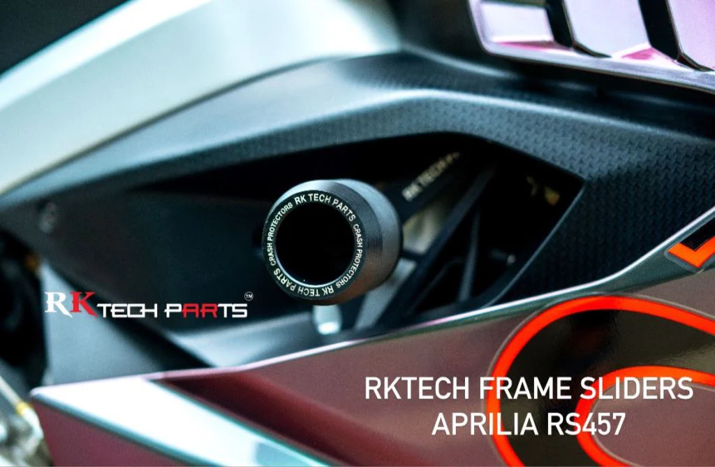 Rk Tech Combo Kit 2 – Aprilia Rs457 (Frame Sliders Fork&axle Protectors Swing Arm Spools) - Image 3