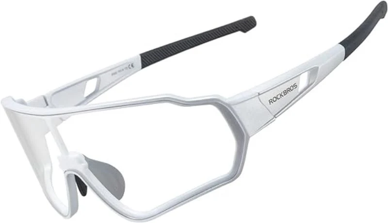 ROCKBROS Photochromic Sunglasses Reduce Wind Resistance (10168)-White - Image 6