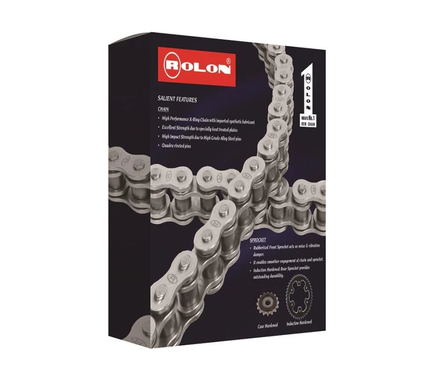 Rolon Chain and Sprocket kit for STREET TRIPLE 675CC - KIT HAXR 340