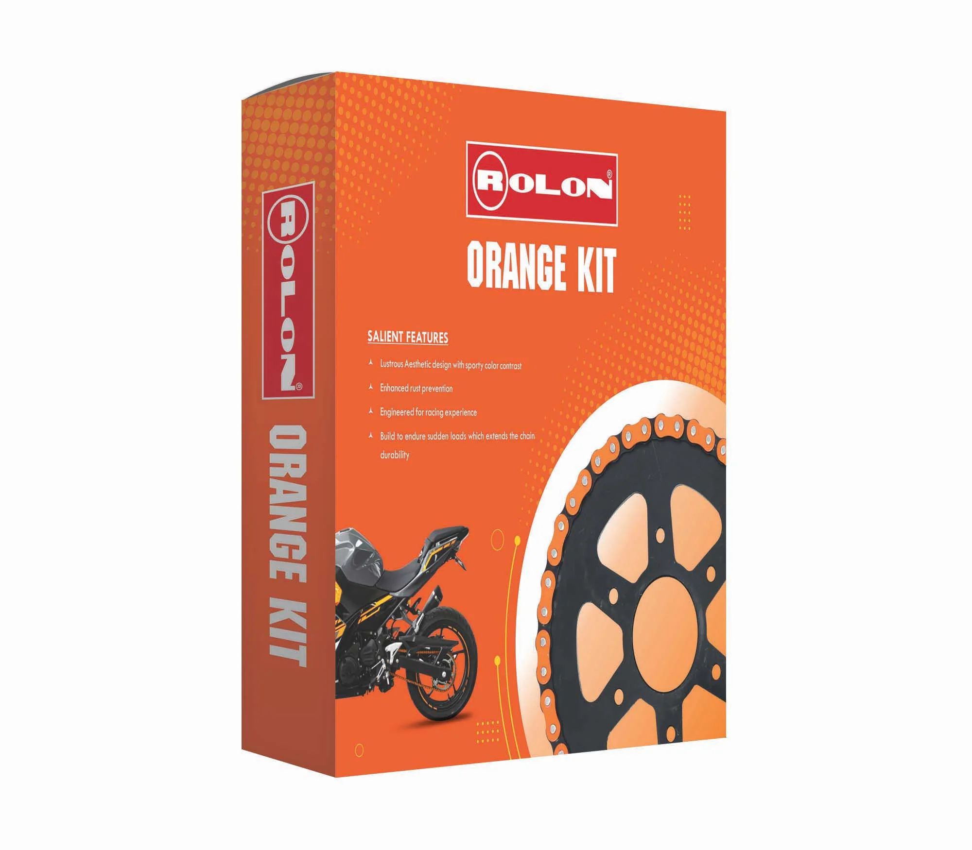 ROLON Chain Sprocket Kit HPXRO 380 for KTM RC 390