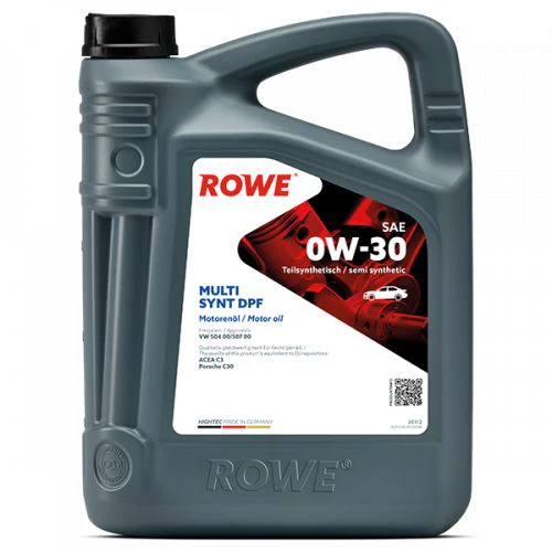 Rowe Engine Oils Hightec Multi Synt DPF SAE 0W-30 (5 Liters) - 20112-0050-99