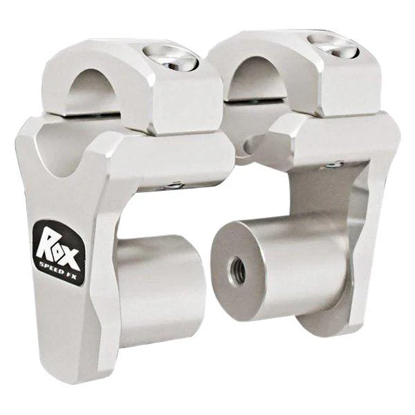 Rox Pivoting Handlebar Risers – 44mm Rise 28.5mm Handlebar – Anodized Aluminium -3R-P2PPL