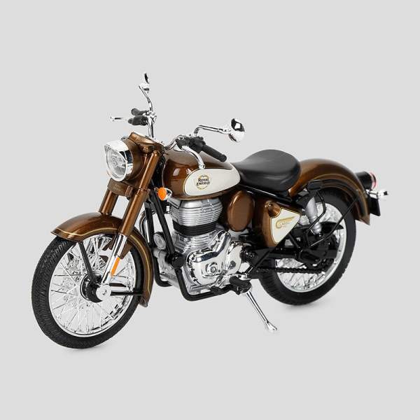 Royal Enfield 1:12 New Classic 350 Scale Model (Medallion Bronze) - Image 4