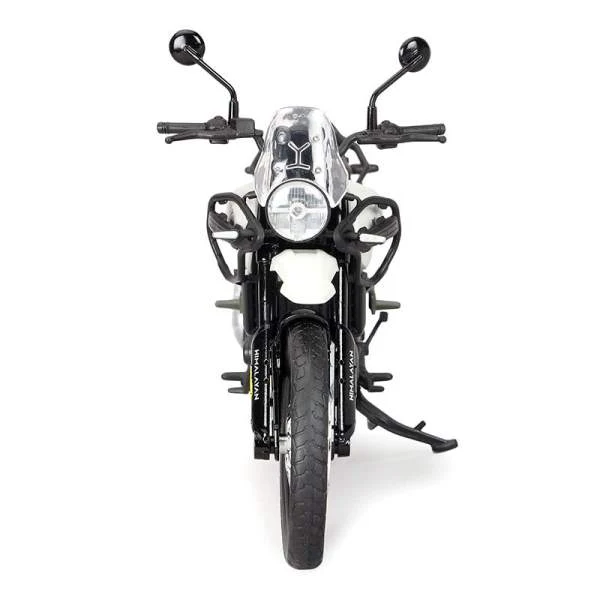 Royal Enfield 1:12 New Himalayan 450 Scale Model (White) - Image 6