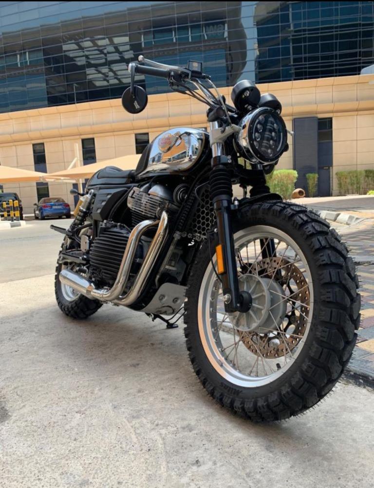 SS Motocorp-Royal Enfield-2 x 1 Full System Exhaust with SHORT CAN - Interceptor 650 / Continental GT 650 - SS Motocorp - Image 3