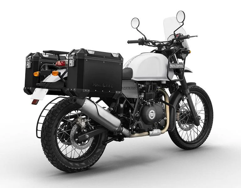 Royal Enfield – Black Adventure Panniers for Scram 440-1990276 - Image 2