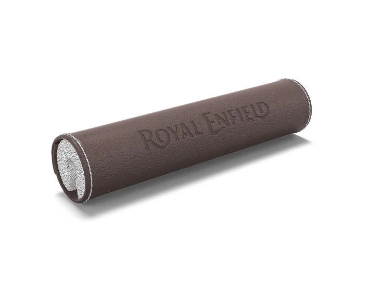 Royal Enfield-Black/ Brown Handlebar Brace Pad for Bear 650-1990538