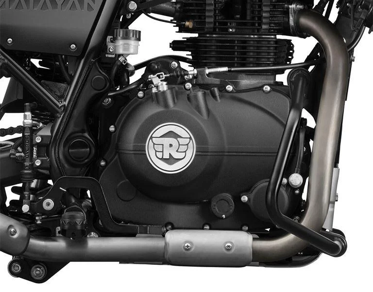 Royal Enfield-Black Large Engine Guards for Scram 440-1990205 - Image 3