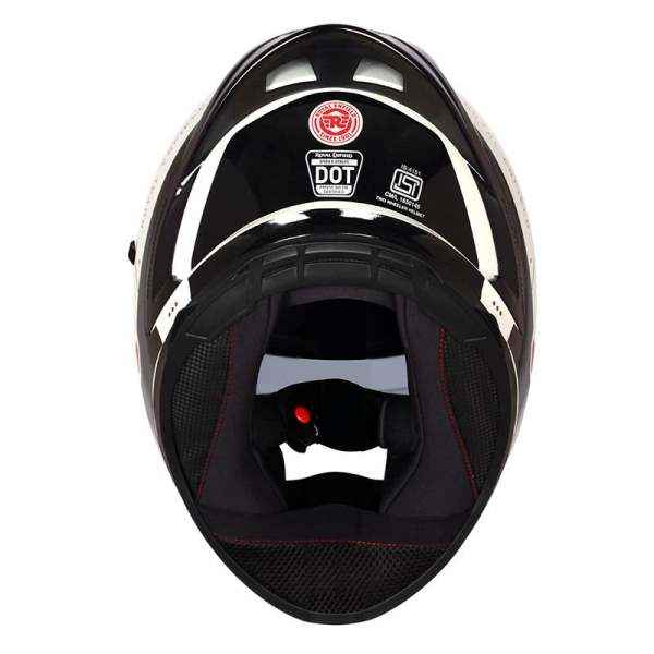 Royal Enfield Speedx Full Face Blitz Helmet Off White - Image 6