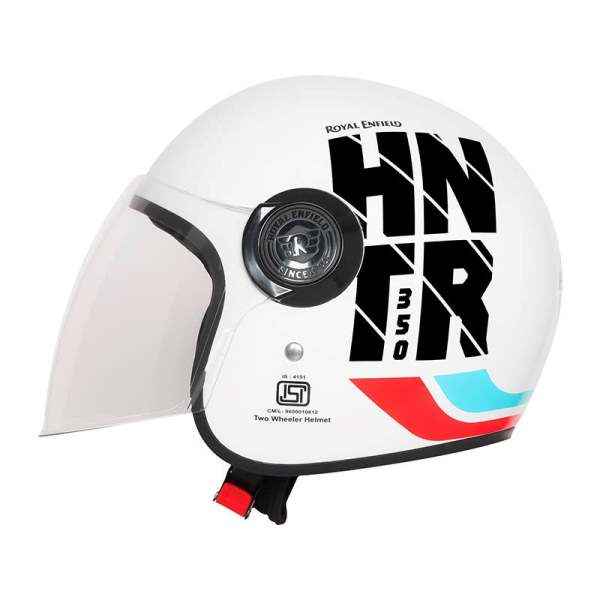 Royal Enfield Copter Hunter Helmet Gloss White - Image 4