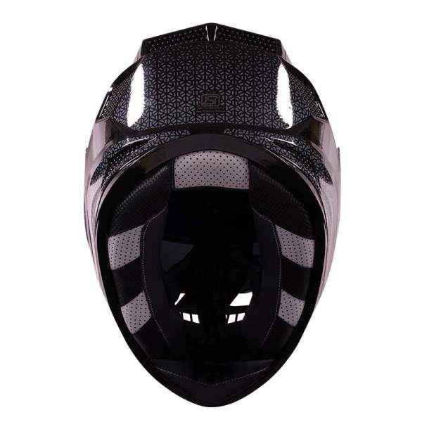 Royal Enfield Crossair Puresport Gradient Full Face Helmet Gloss Grey - Image 2