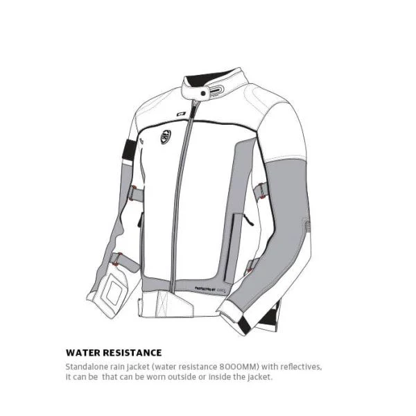 Royal Enfield Explorer V4 Pro Green Riding Jacket - Image 10