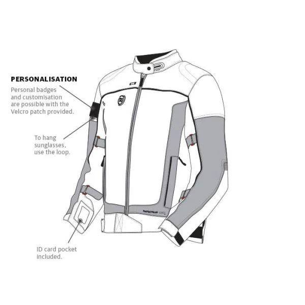 Royal Enfield Explorer V4 Pro Green Riding Jacket - Image 11