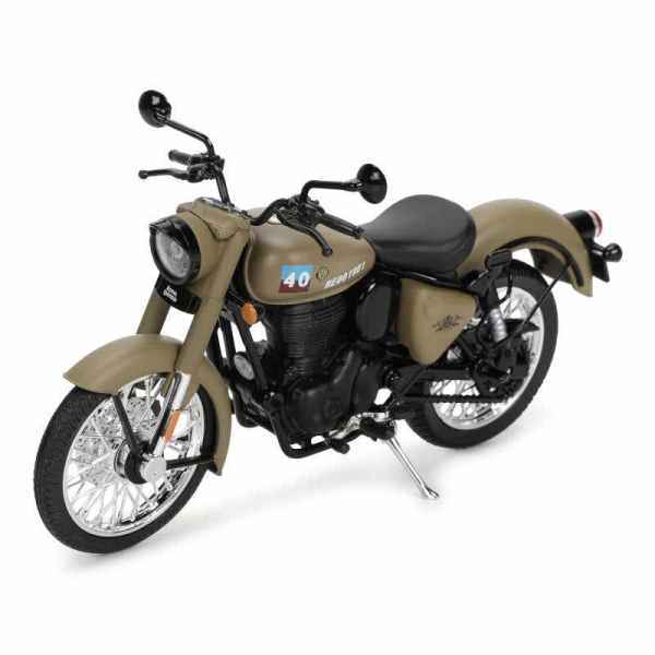 Royal Enfield Gears Classic 350 Signals Scale Model 1:12 Sandstorm - Image 5