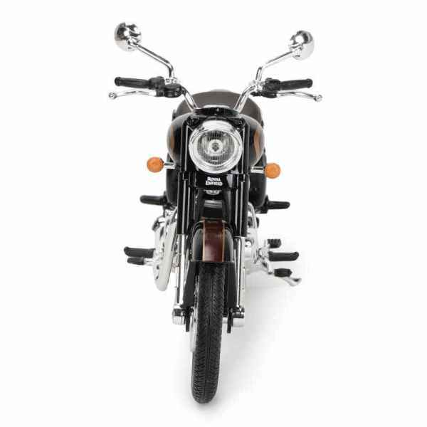 Royal Enfield Gears Classic 350 Signals Scale Model 1:12 Halcyon Black - Image 5