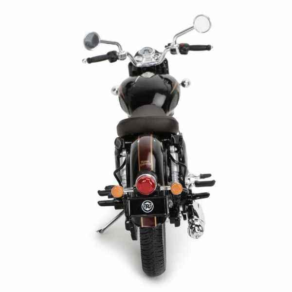 Royal Enfield Gears Classic 350 Signals Scale Model 1:12 Halcyon Black - Image 6