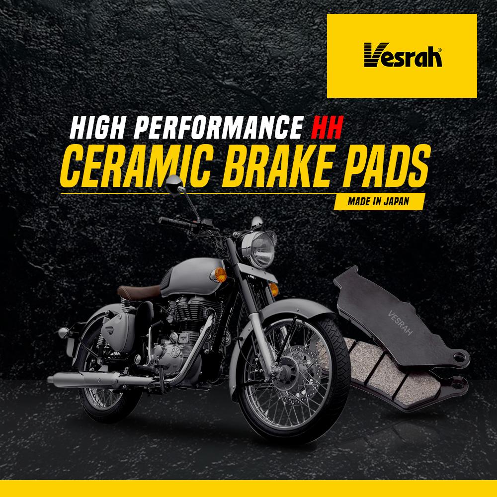 Royal Enfield Interceptor 650 Front Brake Pads (Ceramic) VESRAH - SD-947