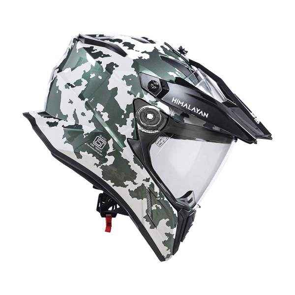 Royal Enfield Optimus Dual Sport Helmet Kamet White - Image 6