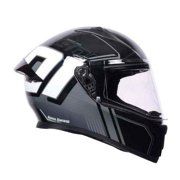 Royal Enfield Roadster 1901 Full Face Helmet Black - Image 6
