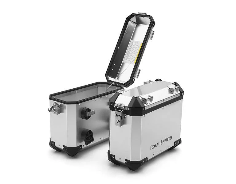 Royal Enfield-Silver Adventure Panniers for Himalayan-1990274 - Image 2