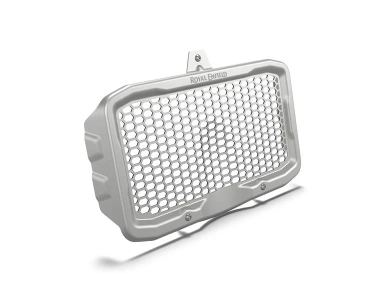 Royal Enfield–Silver Radiator Guard for New Himalayan-KXA00404