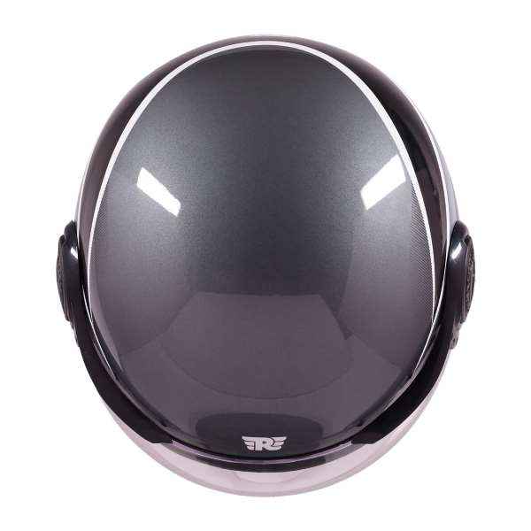 Royal Enfield Jet Open Face Sonic Helmet Grey - Image 2