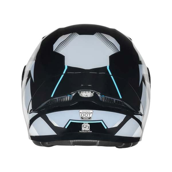 Royal Enfield Stealth Modular Helmet (Gloss-Grey) - Image 5