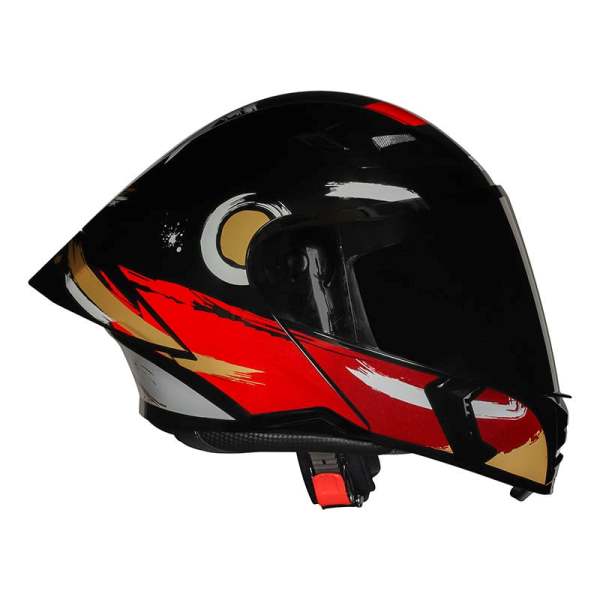 Royal Enfield Stealth Modular Helmet (Brushed Gloss-Red) - Image 2