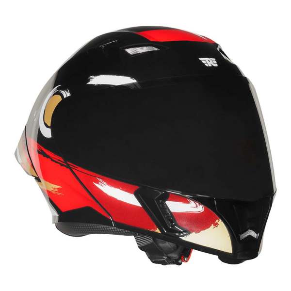 Royal Enfield Stealth Modular Helmet (Brushed Gloss-Red) - Image 6