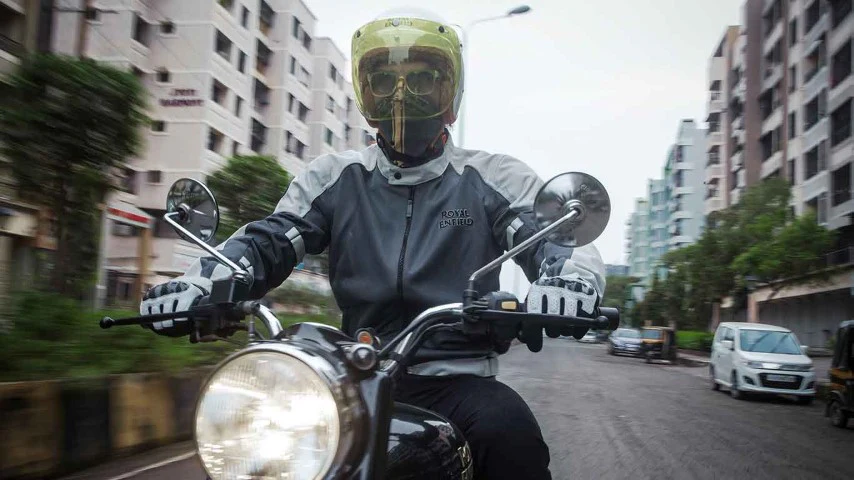 Royal Enfield Streedwind V2 Riding Jacket - GREY - Image 8