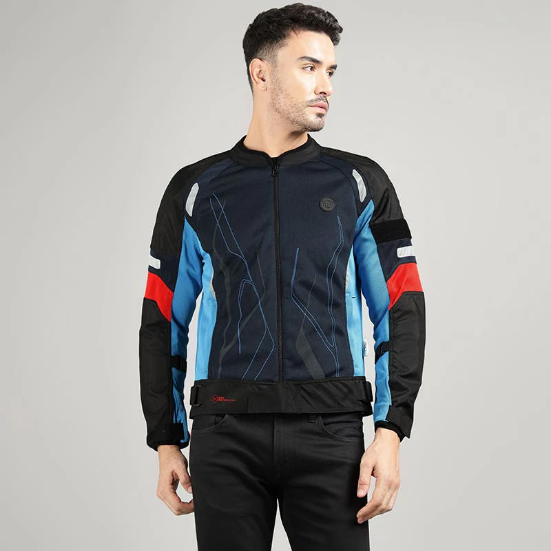 Royal Enfield Streetwind Eco 2 Navy Riding Jacket - Image 5