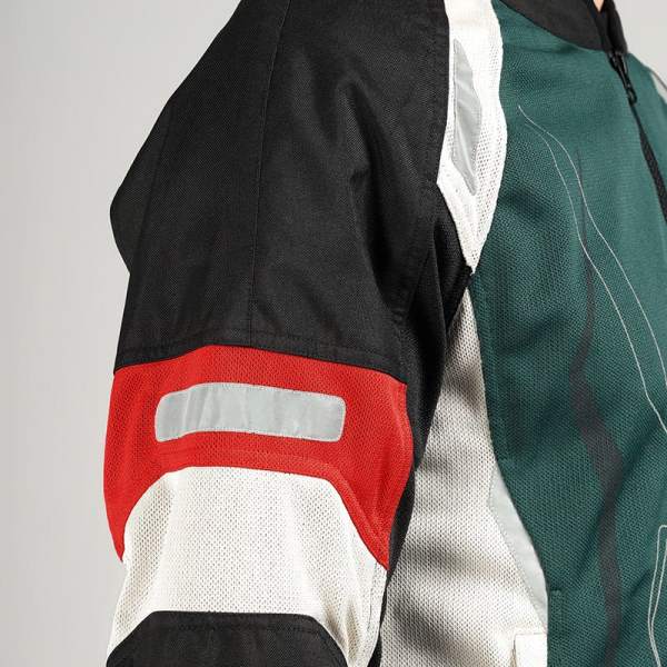 Royal Enfield Streetwind Eco 2 Olive Riding Jacket - Image 4