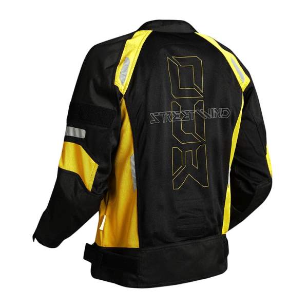 Royal Enfield Streetwind Eco 2 Yellow Riding Jacket - Image 12