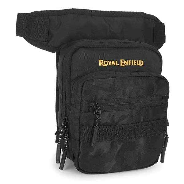 Royal Enfield Traillock Women's Thigh Bag Black - Image 4