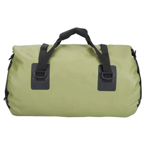 Royal Enfield Tru Dry Waterproof Roll Top Duffel Bag - Green - Image 7