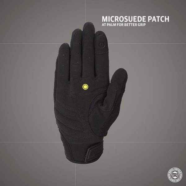 Royal Enfield Urban Hustler V2 Gloves Black - Image 6