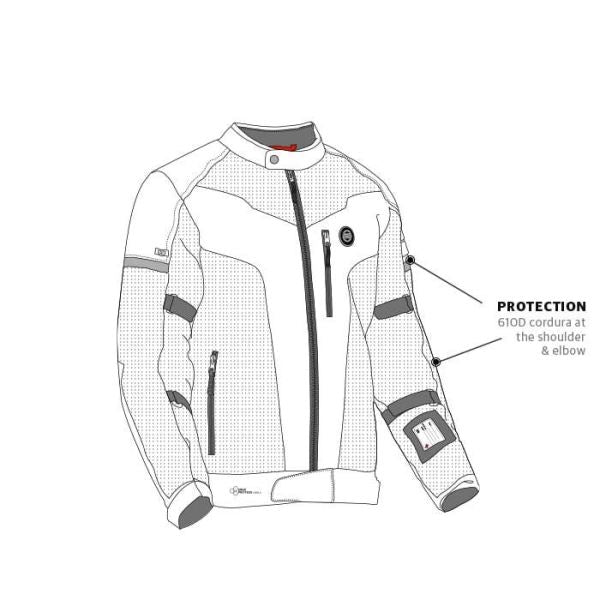 Royal Enfield Windfarer V2 Riding Jacket Black - Image 11