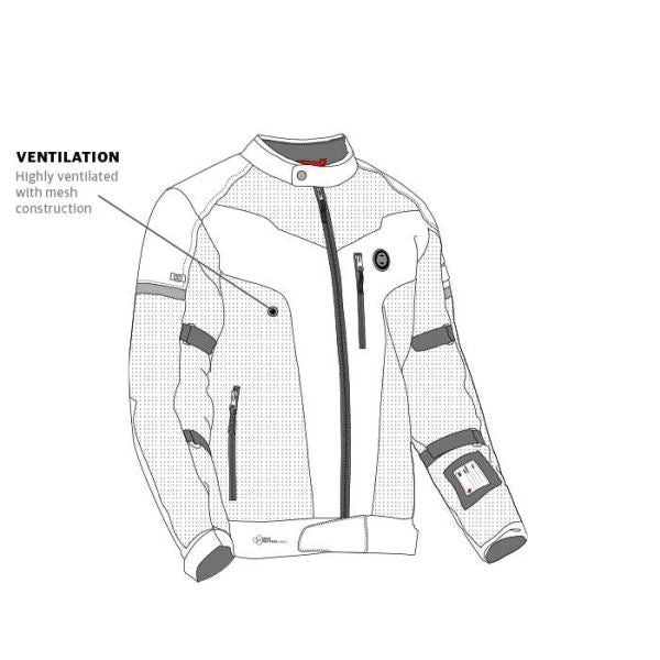 Royal Enfield Windfarer V2 Riding Jacket Green - Image 12
