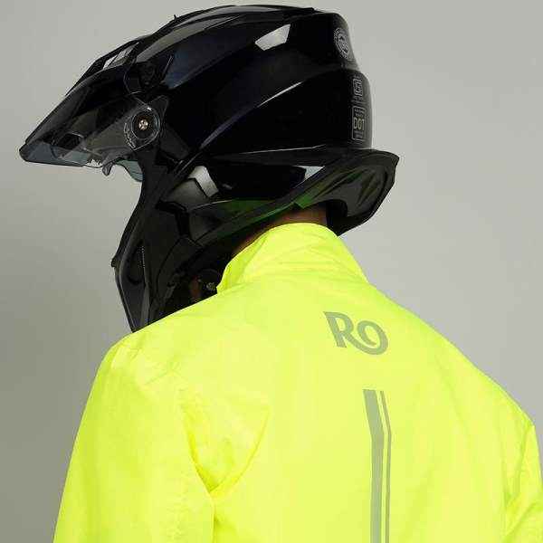 Royal Enfield Rain Suit Neon Yellow - Image 12