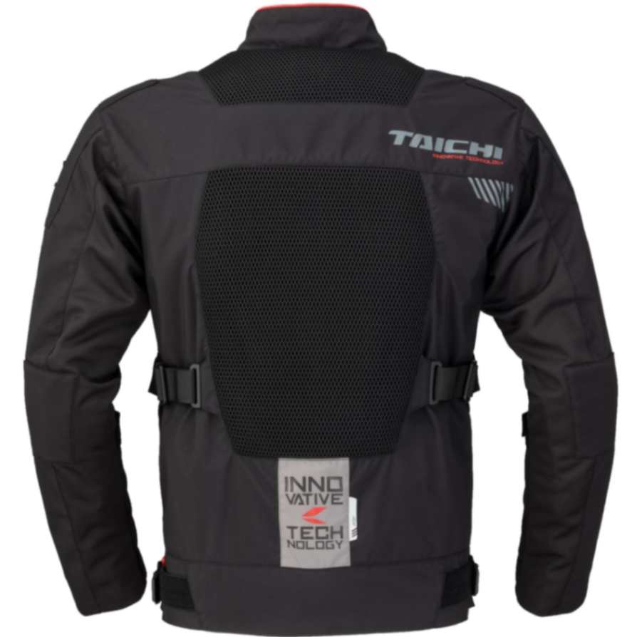 RS Taichi Explorer Air Riding Jacket - Black Grey - Image 2