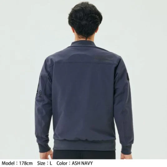 RS Taichi Quick Dry Flight Jacket - Ash Navy - Image 6