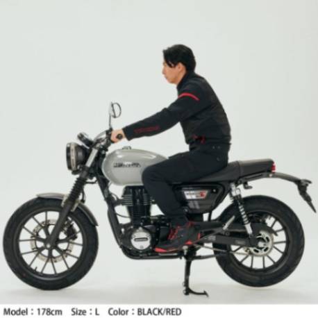 RS Taichi Quick Dry Racer Jacket - Black Red - Image 9