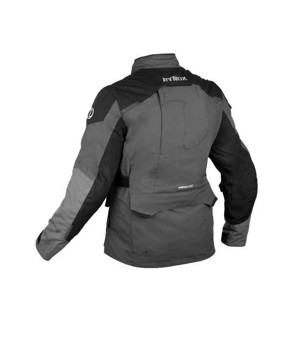 Rynox Advento Pro Jacket - Black Grey - Image 16