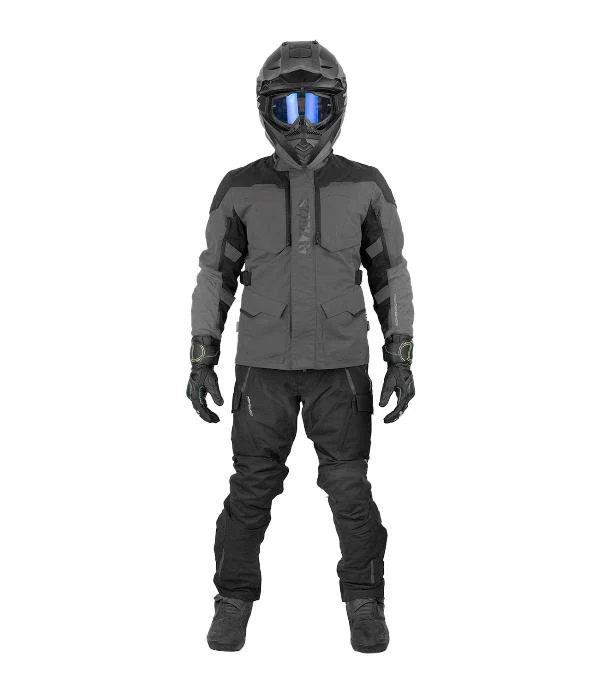 Rynox Advento Pro Jacket - Black Grey - Image 2